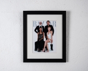 Cover-photo-of-Karl-Lagerfeld-with-models-for-Bazaar-magazine1