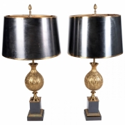 Fine pair of Maison Charles Table lampsx