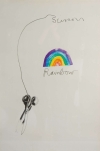 Jim Dine Scissors and Rainbow Lithograph 1969 2