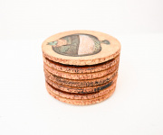 Matched-set-of-7-Roger-Capron-coasters-01