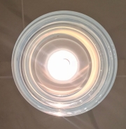 Murano chandelier hanging pendant for Mazzega by Carlo Nason-1
