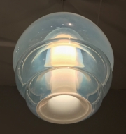 Murano chandelier hanging pendant for Mazzega by Carlo Nason-2