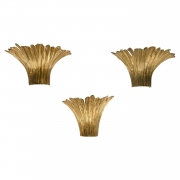 set of 3 Maison Charles Cascade sconces