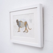 Standing-macaque-gouache-by-HENRI-SAMOUILOV5