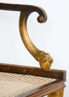 Unusual Regency Style Armchair with Lions Paw Feet2