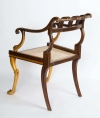 Unusual Regency Style Armchair with Lions Paw Feet8