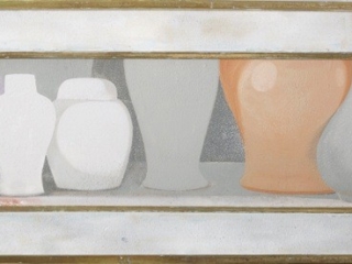 Lavender vase