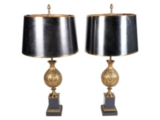 Fine pair of Maison Charles Table lamps Fine pair of Maison Charles Table lamps