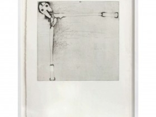 Jim Dine Bolt Cutters Etching Print