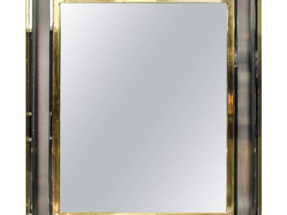 Maison Jansen cushion mirror