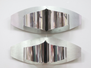 Pair of "Mouette" wall sconces designed by Jacques Charles for Maison Charles Pair of "Mouette" wall sconces designed by Jacques Charles for Maison Charles