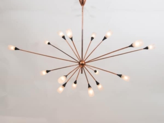 large Sputnik hanging light