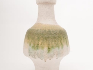 mid century Marcello Fantoni glazed stoneware table lamp