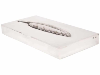Pergay Style Feather Box by Deschamps Fr&egrave;res