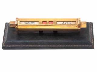 Super Quality Desk Calendar in the Manner of Jacques Adnet