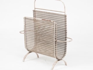 Artimeta magazine holder in metal by Mathieu Mategot 1950s