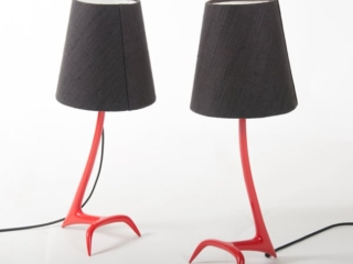 matched pair of Stockholm table lamps by Maison Charles matched pair of Stockholm table lamps by Maison Charles