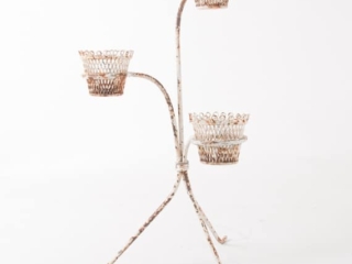 mid century French plant stand attributed to Mathieu Mategot circa 1950