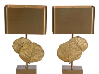 Pair of Maison Charles Guadeloupe table lamps Pair of Maison Charles Guadeloupe table lamps