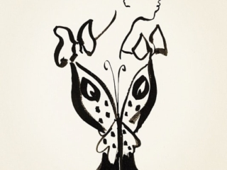 Le Diable &agrave; Paris collection of original drawings by Yves Saint Laurent