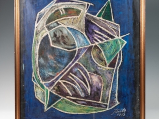 Original oil painting by Marcello Fantoni Italy 1982