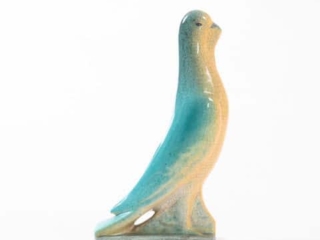 Ceramic pigeon by Genevi&egrave;ve Granger