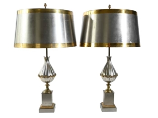 Pair of Maison Charles Mangue table lamps Pair of Maison Charles Mangue table lamps
