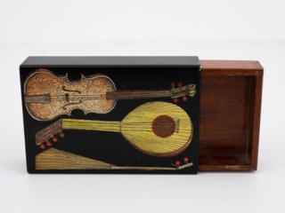 small Fornasetti guitars and zithers box