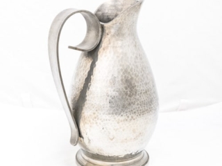 Jean Despr&eacute;s pewter pitcher