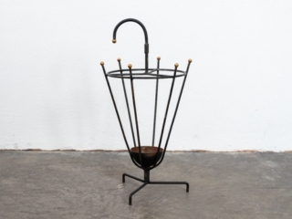 Jacques Adnet style umbrella holder