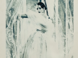 Original photograph of Christy Turlington by Karl Lagerfeld