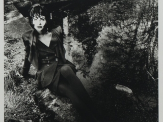 Original photograph of Helena Christensen by Karl Lagerfeld