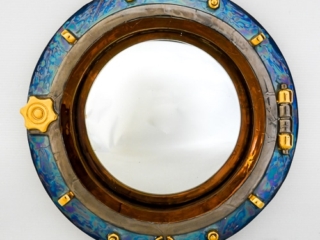 Hublot convex mirror by Renaud Lembo