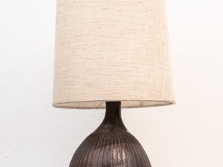 1980s Ceramic table lamp by Robert Chiazzo, Bormes