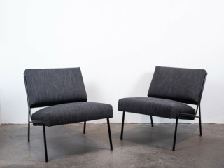 Pair of Pierre Guariche G2 chairs by ARP
