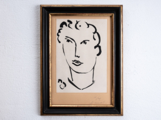Gar&ccedil;on aux cheveux boucl&eacute;s Aquatint by Henri Matisse