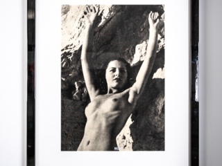 N is for nude silkscreen by Peter Blake