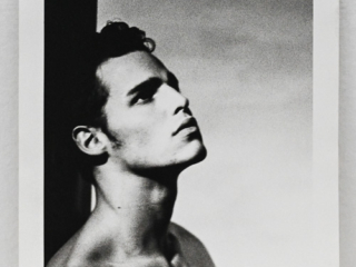 Original photograph of unidentified model 2 by Karl Lagerfeld