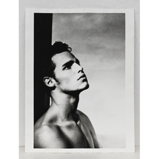 Original photograph of unidentified model by Karl Lagerfeld