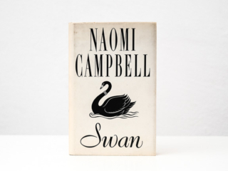 Signed edition of Naomi Campbell&rsquo;s novel Swan
