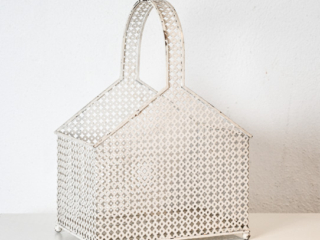 Mathieu Matégot perforated steel basket