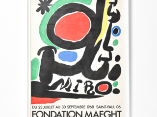 Fondation Maeght Joan Miro Abstract Poster 1968