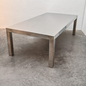 Maria Pergay stainless steel low table