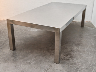 Maria Pergay stainless steel low table