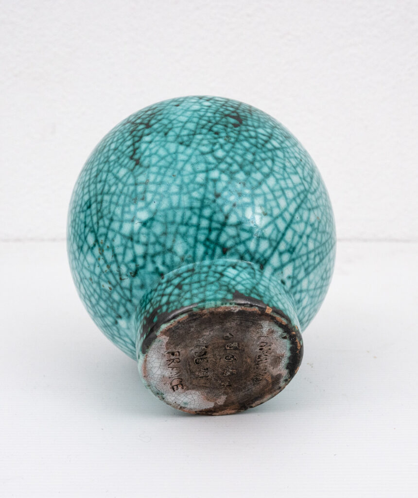 Art-deco-celadon-green-crackle-glaze-boule-shaped-vase-4