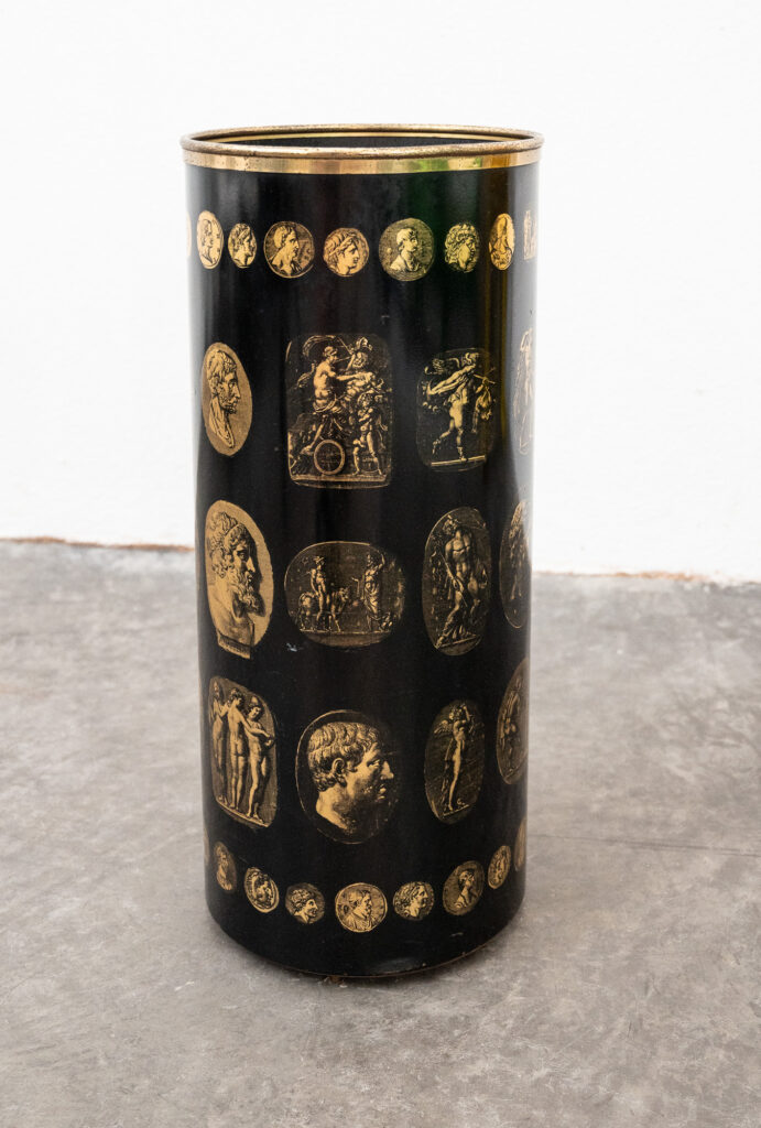 Piero Fornasetti Cameos model Umbrella stand