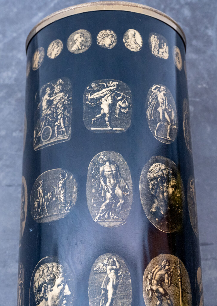 Piero Fornasetti Cameos model Umbrella stand