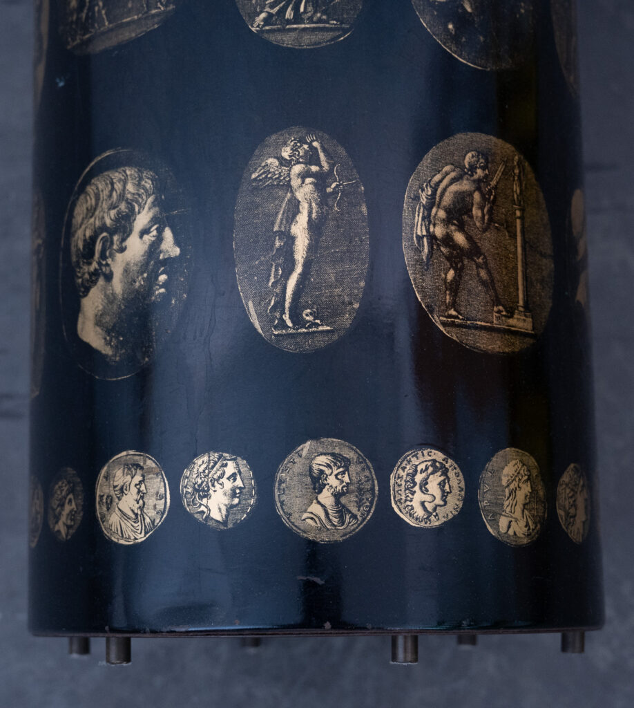 Piero Fornasetti Cameos model Umbrella stand