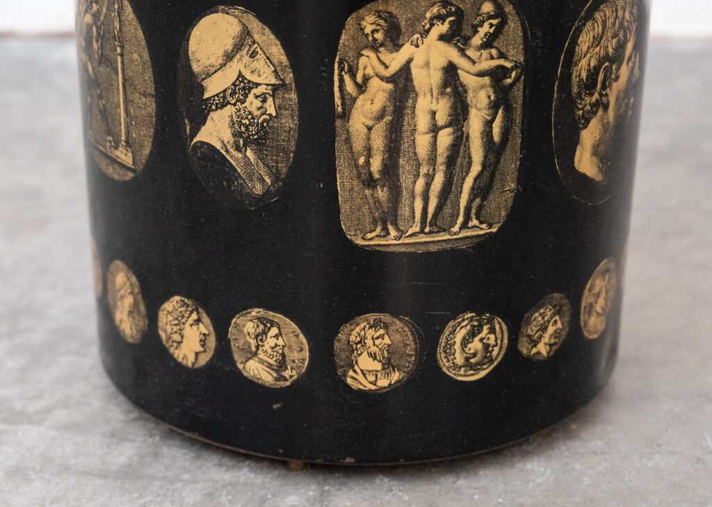 Piero Fornasetti Cameos model Umbrella stand