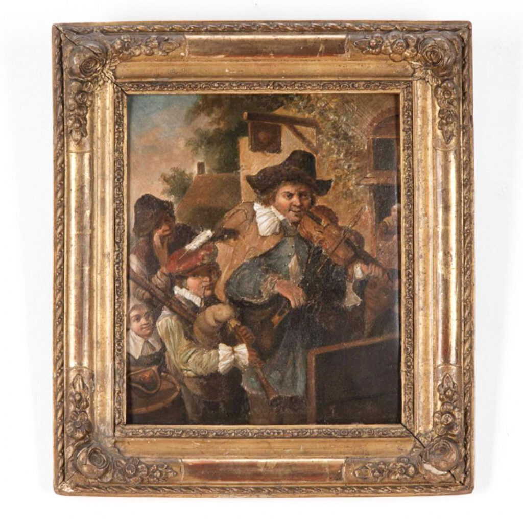 The Wandering Musicians after Adriaen van Ostade 1